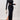 Slit Mock Neck Long Sleeve Maxi Dress